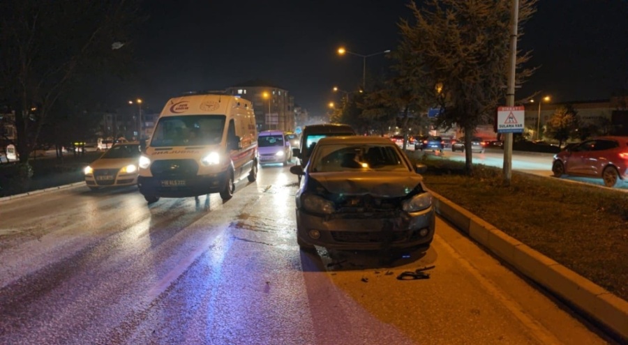 Bursa'da zincirleme kaza! 2 kişi yaralandı