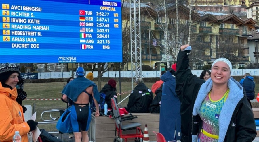 Yüzücü Bengisu Avcı, dünya rekoru kırdı