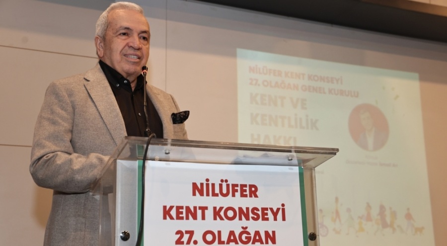 Nilüfer Kent Konseyi Genel Kurulu'nda "Kentlilik Hakkı" konuşuldu