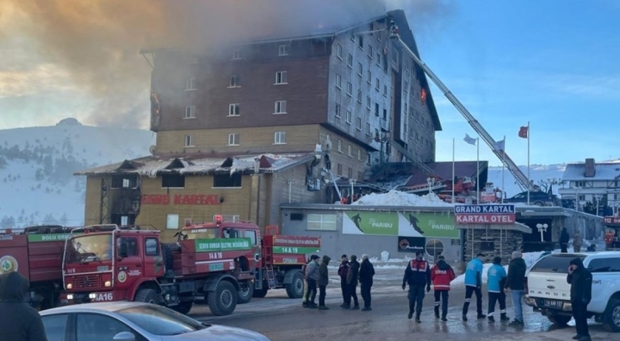 Kartalkaya'daki yangın faciasında 4 gözaltı
