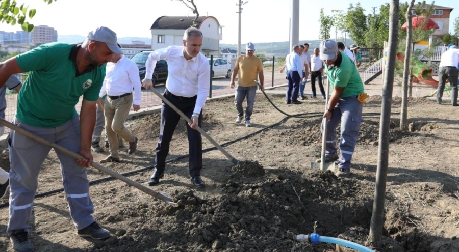 İnegöl'de kişi başına düşen yeşil alan miktarı 3,88 metrekare