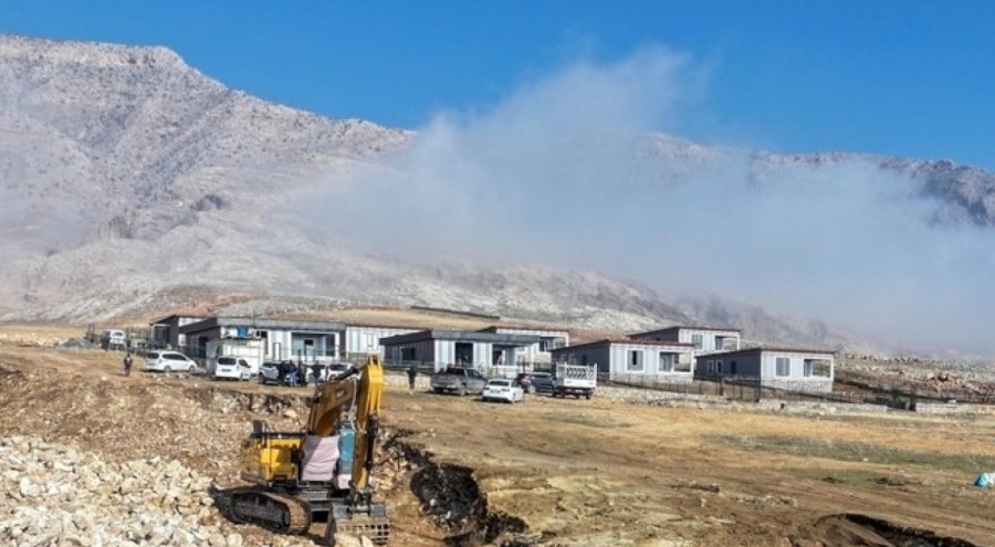 Hazine arazisine inşa edilen 8 villa yıkıldı