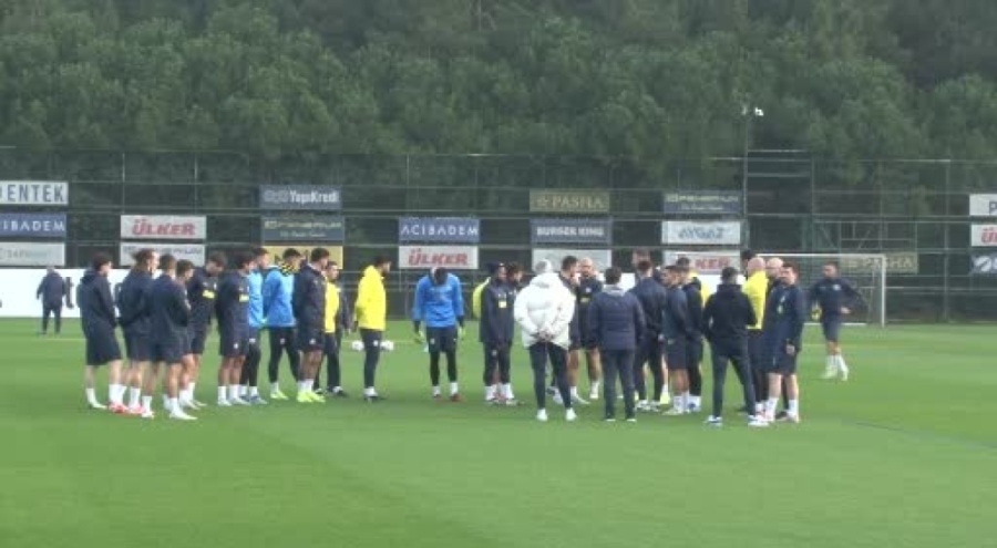 Fenerbahçe'de Olympique Lyon maçı hazırlıkları tamamlandı