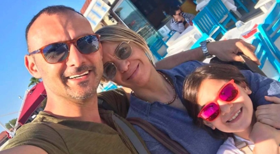 Bolu'da otel yangınında hayatını kaybeden anne ve kızı son yolculuğuna uğurlandı