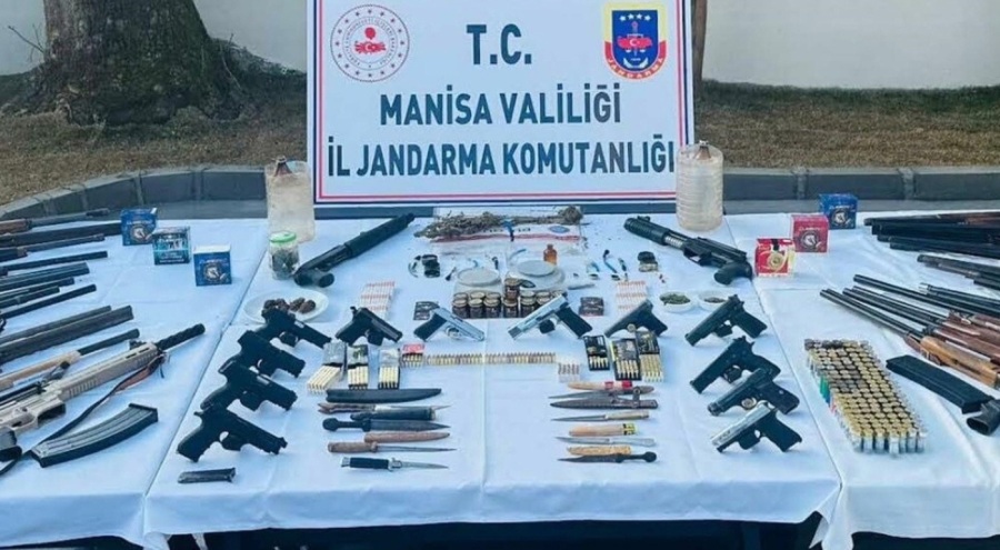 Silah ve uyuşturucu operasyonu: 44 şüpheli gözaltına alındı