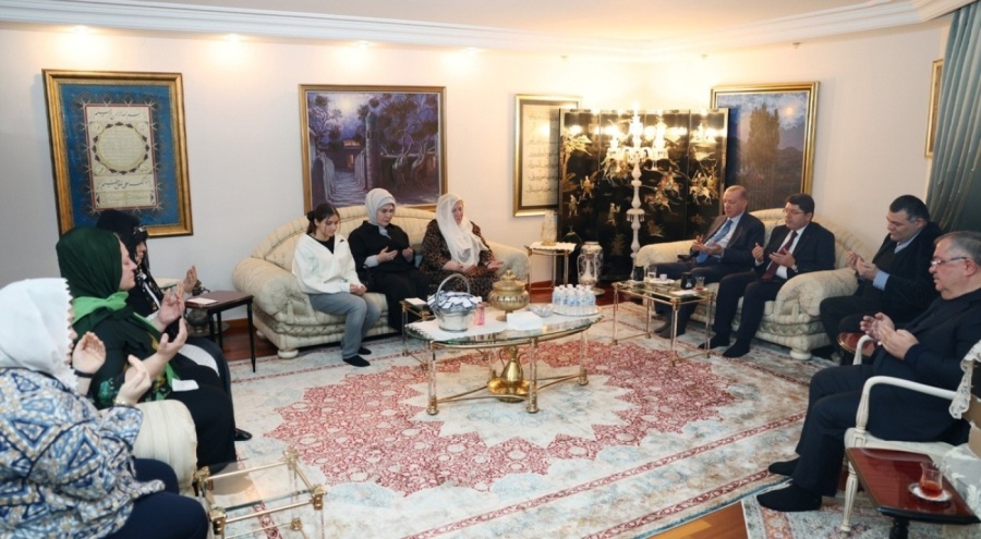 Cumhurbaşkanı Erdoğan'dan İyimaya'nın ailesine taziye ziyareti