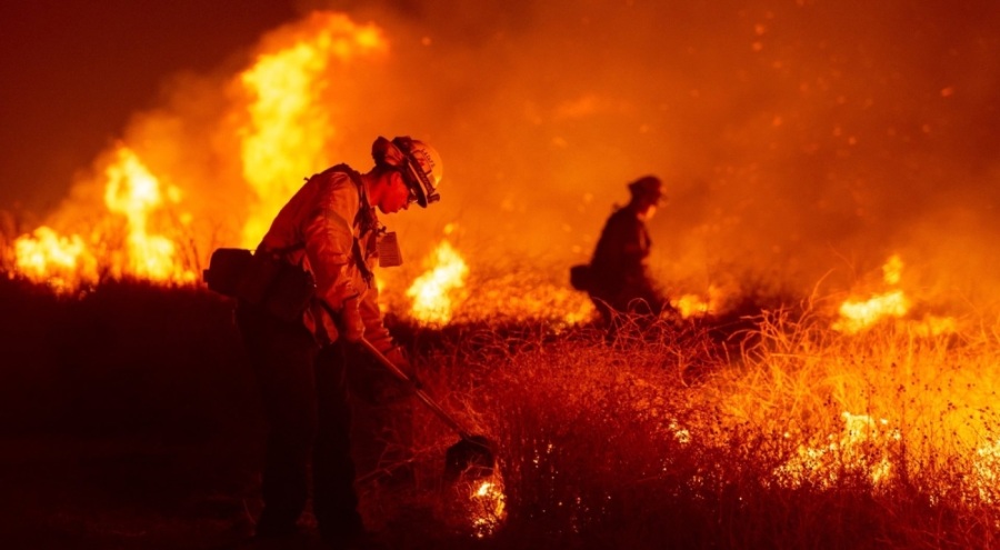 Los Angeles'ta yangın yeniden başladı