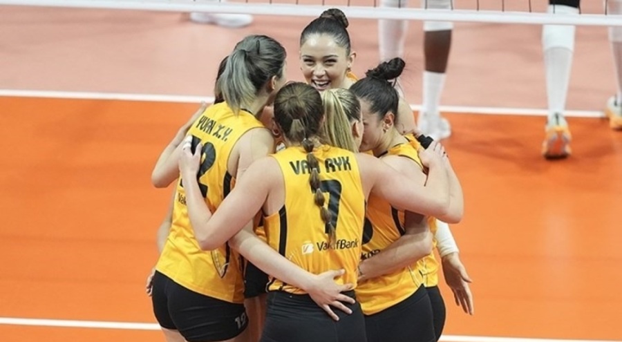 Vakıfbank, lider olarak çeyrek finale yükseldi