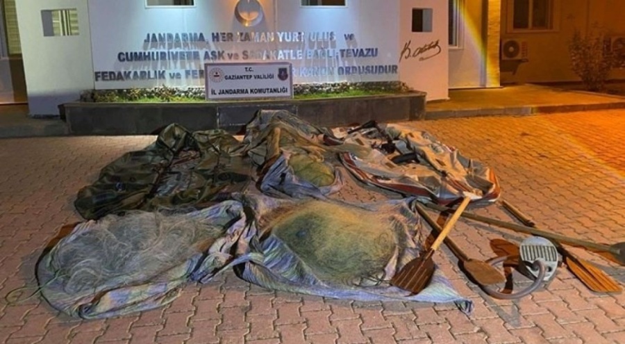 Ağ ile avlanma yasağına uymayan kişiler yakalandı