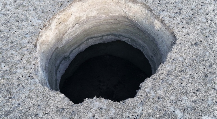 Konya'da yeni obruk oluştu