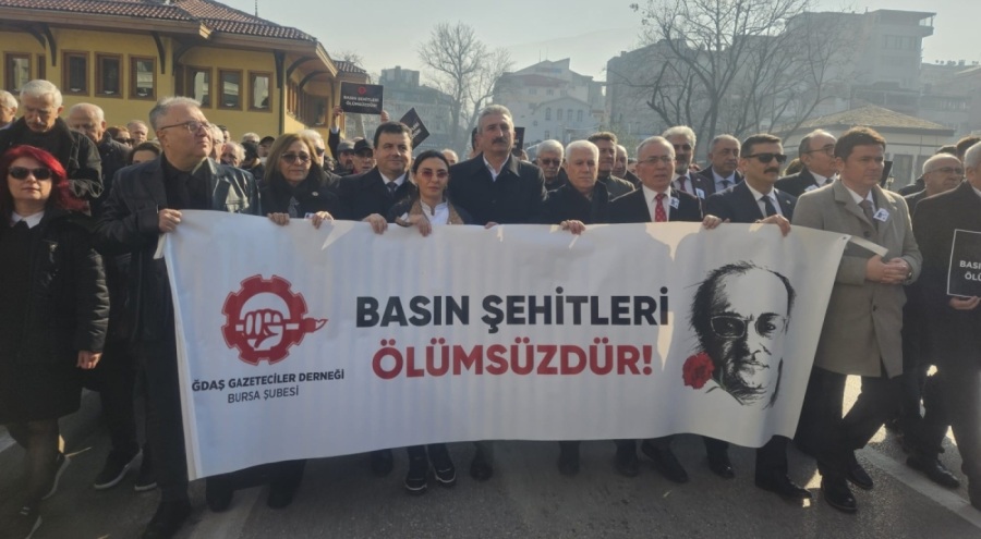 Uğur Mumcu Bursa'da düzenlenen törenle anıldı