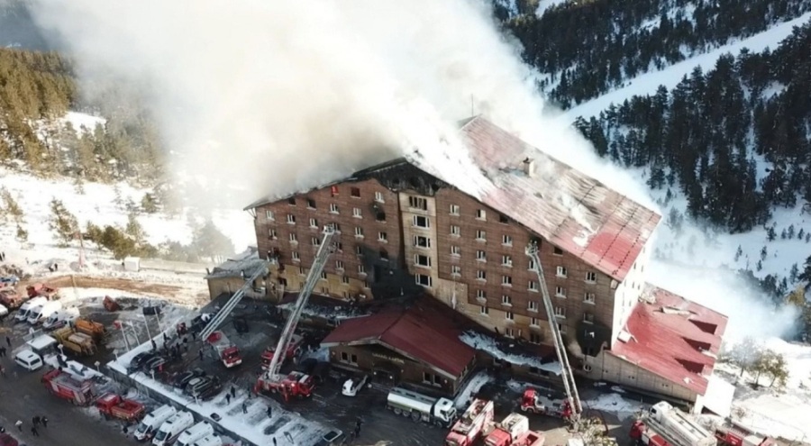 Kartalkaya'daki yangın soruşturmasında gözaltı sayısı 14'e yükseldi