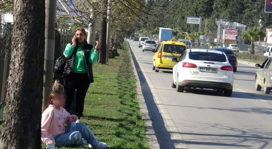 Makas atan araç kazaya sebep oldu