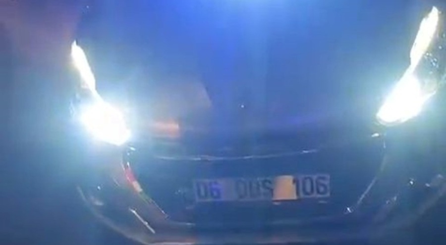 Çakarlı araçla polisten kaçan alkollü sürücüye 327 bin lira ceza kesildi