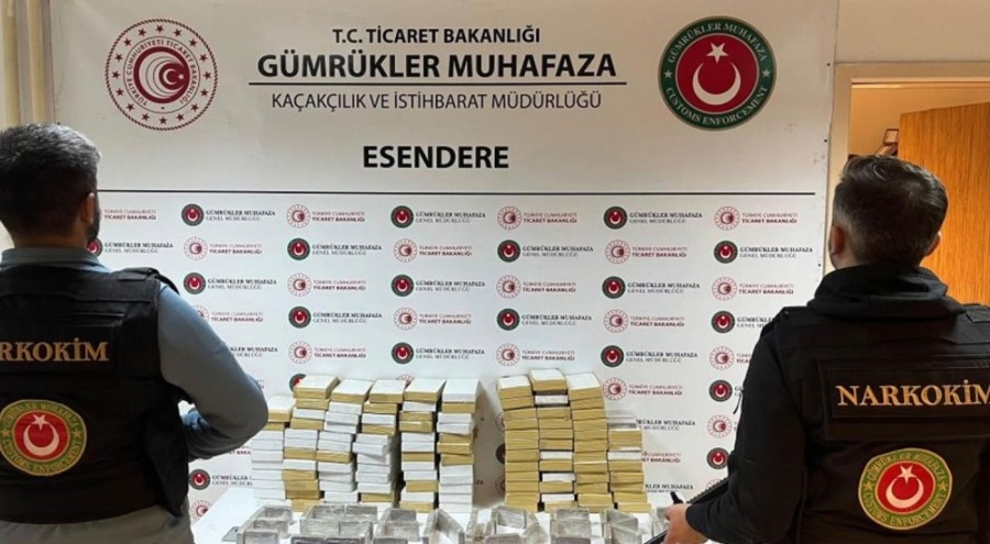 Gümrükler Muhafaza Ekipleri 227 Milyon TL'lik uyuşturucu yakaladı