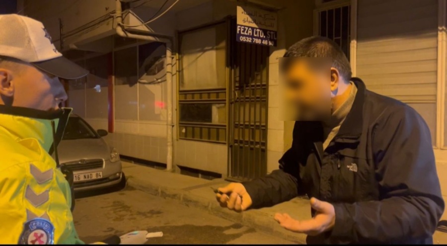 Bursa'da alkollü sürücüden ilginç savunma: "Aracım stop halinde geldim"