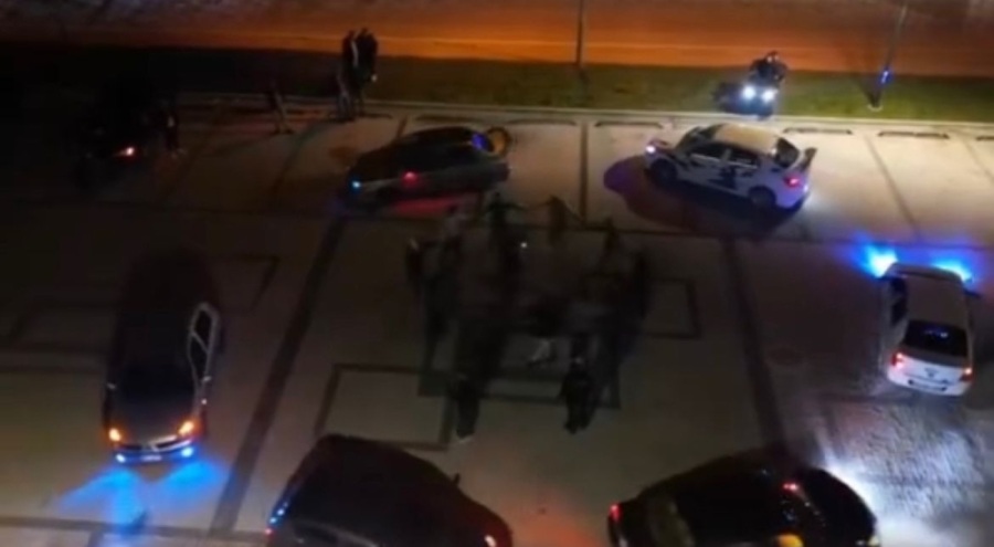 Bursa'da otomobilleriyle 'kutu kutu pense' oynadılar