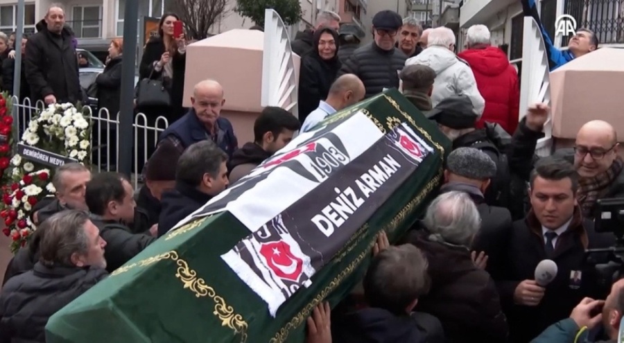 Gazeteci Deniz Arman, son yolculuğuna uğurlandı