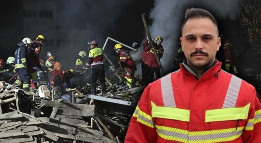 Konya'da çöken binadan 3 kişiyi sağ olarak çıkaran itfaiye eri o anları anlattı