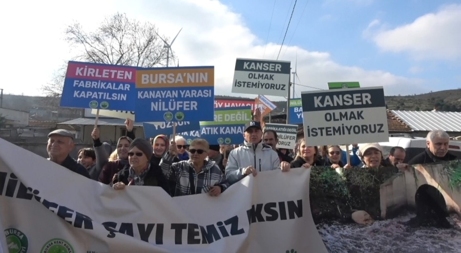 Bursa tek ses oldu: "Nilüfer Çayı temiz aksın"