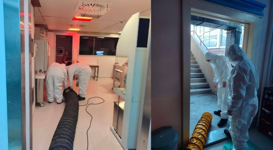 Sivas'ta tüp bebek bölümünde patlama!