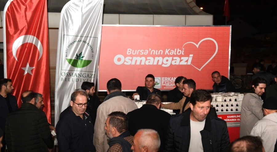 Osmangazi Belediyesi'nden vatandaşlara kandil simidi