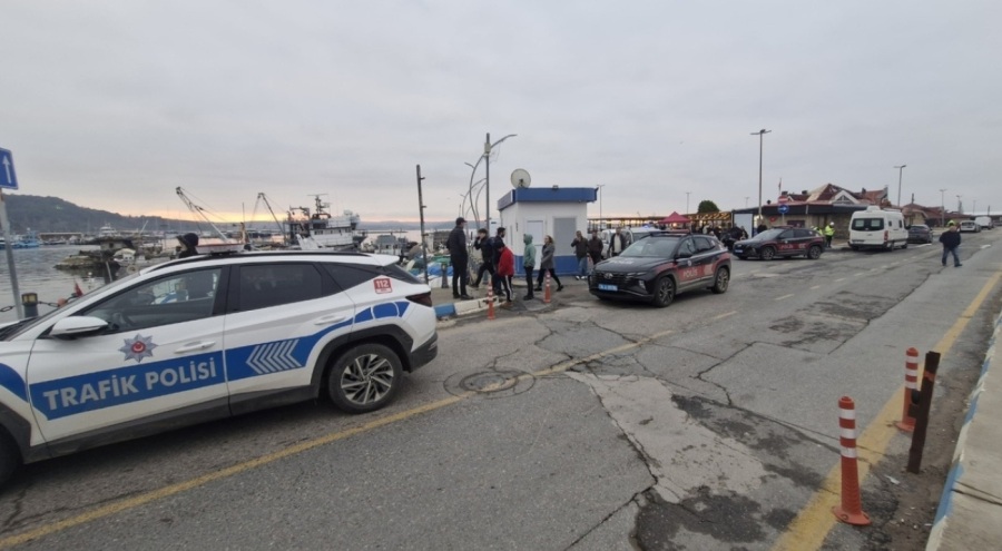 Denizde eğitim mayını bulundu