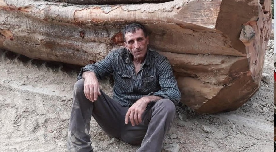 Kestiği ağaç üzerine devrilen orman işçisi öldü