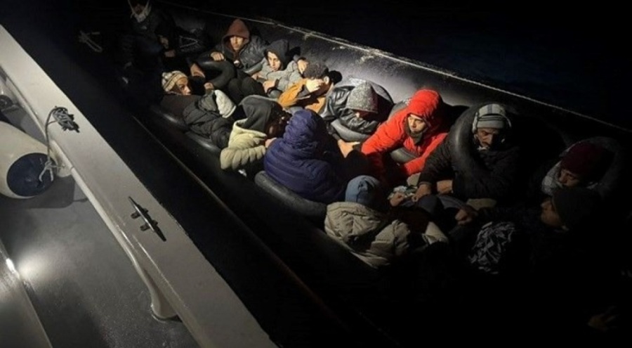 Bodrum'da 21 düzensiz göçmen yakalandı