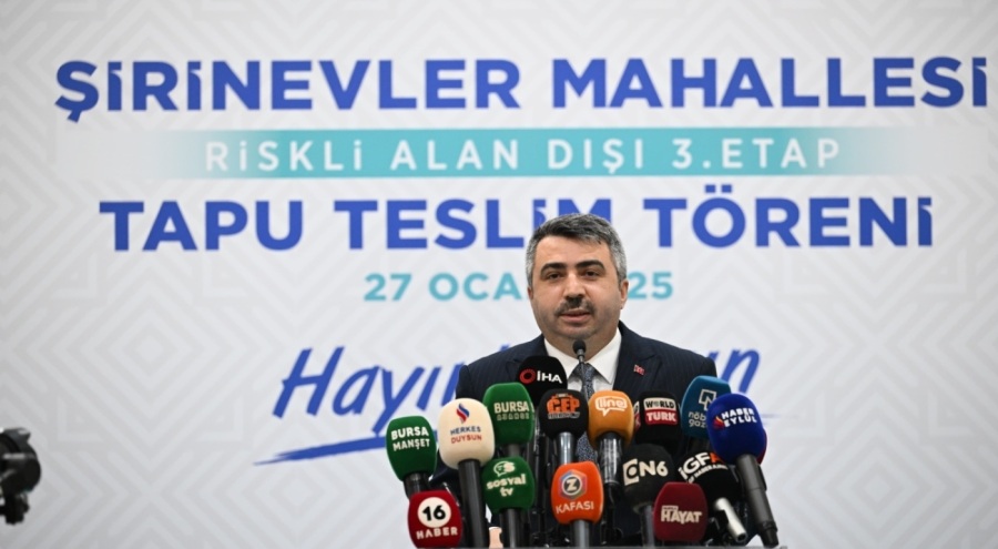 Bursa Şirinevler'de 16 yıllık imar sorunu çözüldü