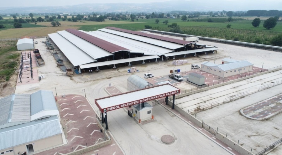 Bursa İnegöl Hayvan Pazarı şap nedeniyle kapatıldı