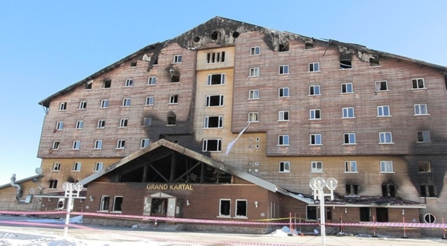 Bakanlık müfettişleri Grand Kartal Otel'de inceleme yaptı