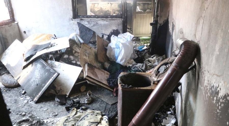 Yangında 3 çocuğunu kurtaran Suriyeli kadının cenazesi ülkesine gönderilecek