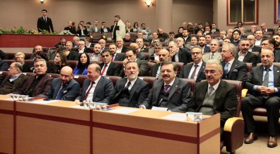 TOBB Başkanı Rifat Hisarcıklıoğlu, BTSO Ocak Ayı Olağan Meclis Toplantısı'nda konuştu