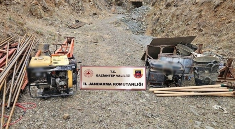 Kaçak maden ocağında krom çıkaran şüpheliye gözaltı