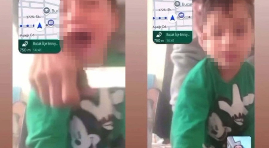 Çocuğunun boğazına bıçak dayamıştı! Tahliye edildi