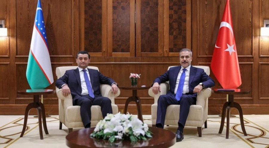 Bakan Fidan, Özbekistanlı mevkidaşını kabul etti