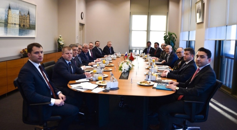 Cumhurbaşkanı Başdanışmanı Kılıç, Lavrentyev ile Külliye'de görüştü