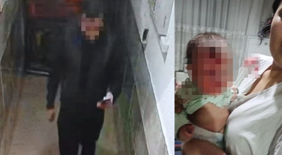 4 aylık bebeğine dehşeti yaşatan babaya uzaklaştırma kararı