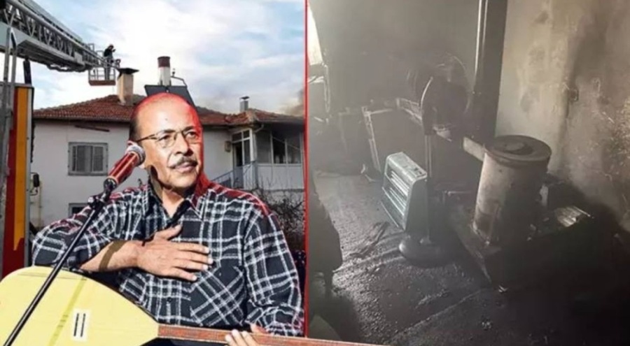 Neşat Ertaş'ın kız kardeşinin Kırşehir'deki evinde yangın!