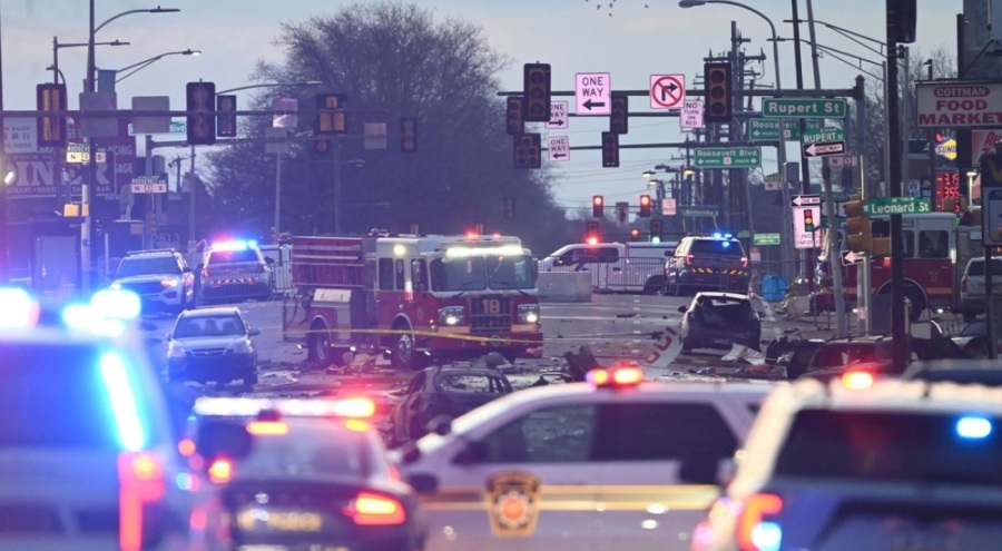 ABD'de hava ambulansı düştü