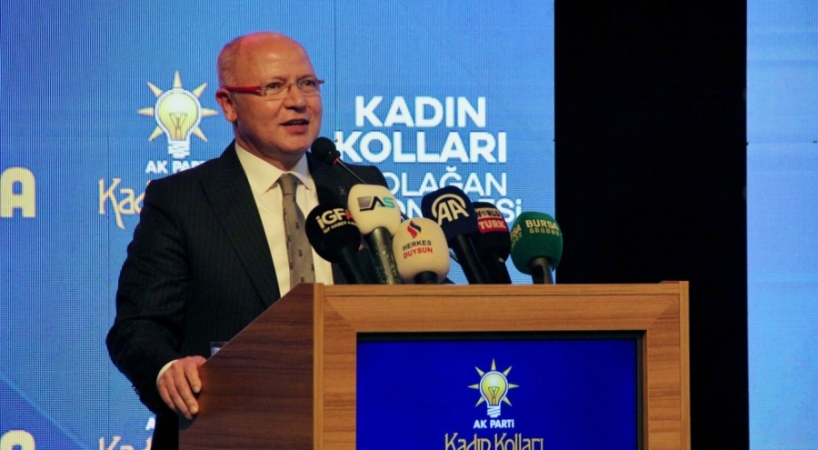 Bursa'da AK Parti Kadın Kolları 7. Olağan Kongresi yapıldı