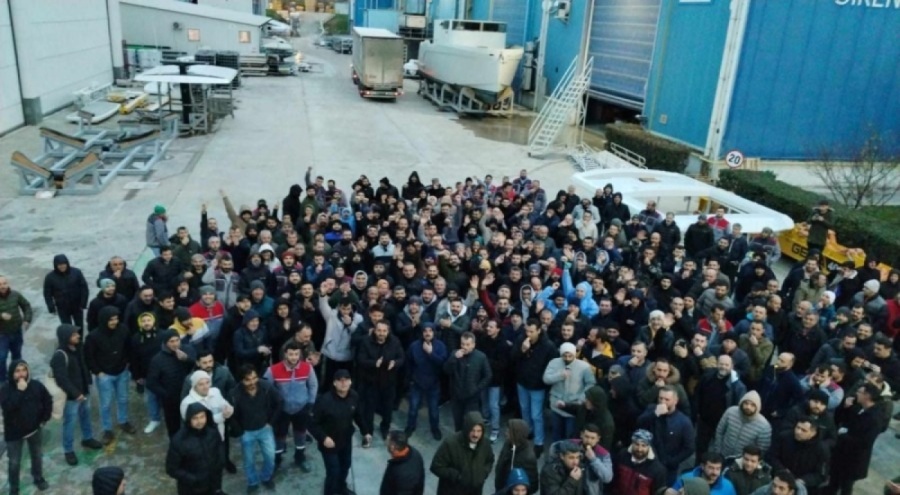 Bursa'da Sirena Marine'de anlaşmaya varıldı! Grev kararından vazgeçildi