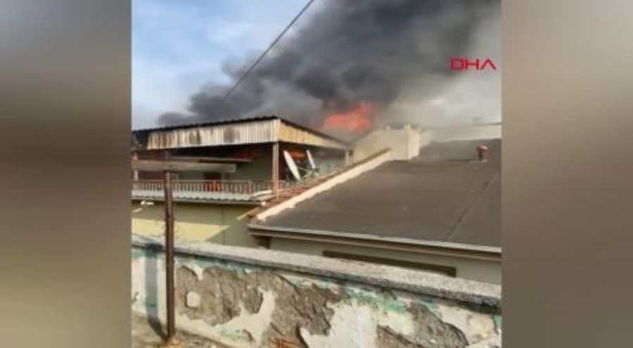 Bursa'da korkutan yangın!