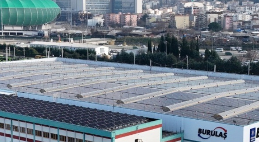BURULAŞ'tan enerjiye dev yatırım! Güneş panelleriyle donattı