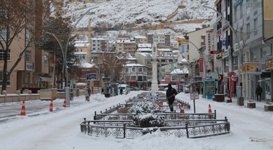 Bayburt'ta 3 gün kar yağışı bekleniyor