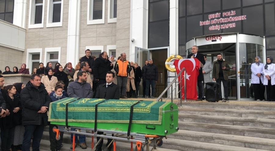 Bursa'da vefat eden avukat için adliyede tören