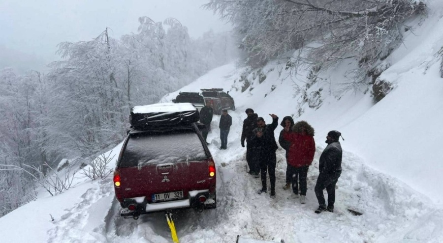 O ilde kar yağışı nedeniyle skuter, motosiklet ve motokuryelerin trafiğe çıkışı yasaklandı