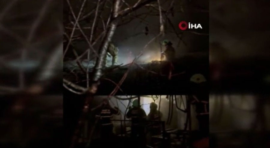 Ev yangınında kundaklama iddiası!