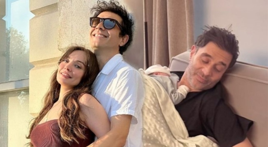 Oyuncu Cansel Elçin, oğlu Atlas'ı paylaştı